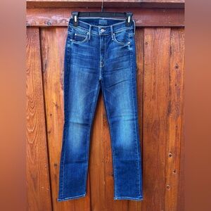 MOTHER mid rise dazzler ankle jeans